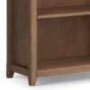 Amherst - 5 Shelf Bookcase - Rustic Natural Aged Brown - Image 5