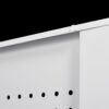 Metal Storage Cabinets, Cleaning Tool Cabinet With Locking Door, Tall Broom Tool Organizer, Large Storage Cabinet For Kitchen - Gray / White - Image 8