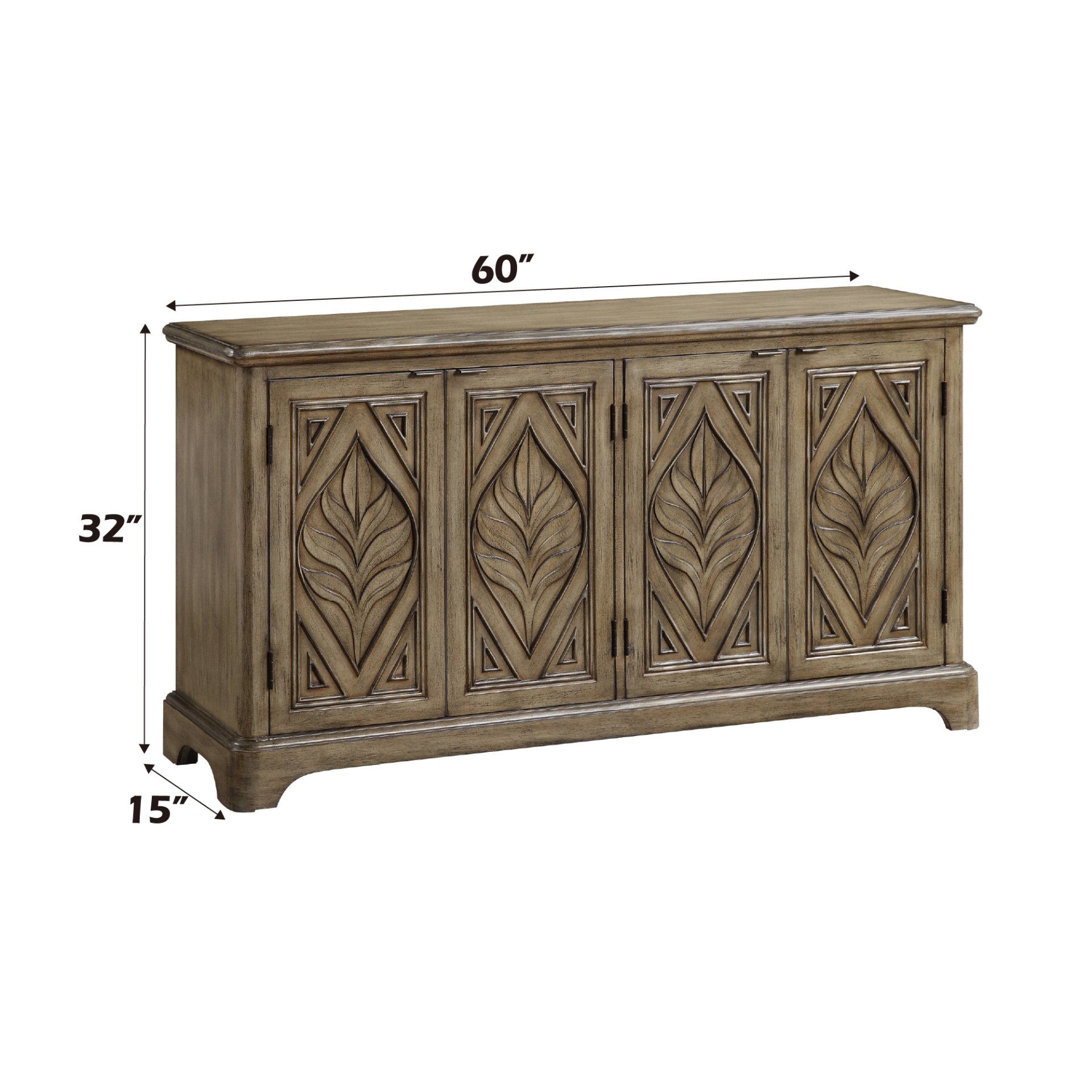 Orana - Console Cabinet - Oak - Image 3