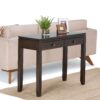 Cosmopolitan - Console Sofa Table - Mahogany Brown - Image 7