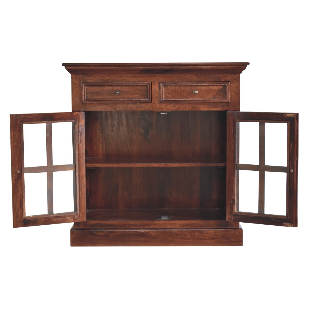 Glazed Cabinet - Cherry - Image 9