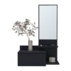 Lowell - Floating Hallway Cabinet, Space Saving Design - Black - Image 8