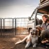 12 Panels Heavy Duty Metal Playpen With Door, Dog Fence Pet Exercise Pen For Outdoor - Black - Image 10