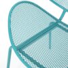 Elba - Modern Chair Set With Mesh Seating And Retro Shell Design - Teal - Image 12