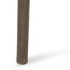 Round Coffee Table With Tray Edge Design - Natural / Black - Image 11