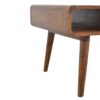 Curved Coffee Table - Chestnut - Image 6