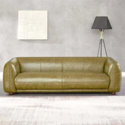 Marlon - Luxury Italian Leather Sofa - Green