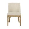 Modern Minimalist Dining Chair Mp2 (Set of 2) With Upholstered Comfort - Beige - Image 7