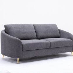 Yuina - Linen Sofa - Gray