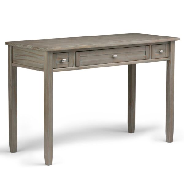 Warm Shaker - Desk - Distressed Gray