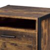 Juvanth - Rustic Nightstand - Oak - Image 5