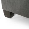 Isabella - Ottoman Contemporary Storage Solution - Dark Gray - Image 9