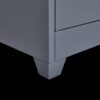 Metal Storage Cabinets, Cleaning Tool Cabinet With Locking Door, Tall Broom Tool Organizer And Storage, Large Storage Cabinet For Kitchen - Gray - Image 11