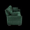 Premium 2 Seater Sofa Ergonomic Design With High Resilience Foam Cushions, Modern Fabric Upholstery - Green - Image 6
