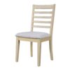 7 Pieces Extendable Dining Table Set, Farmhouse Extendable Table With Move Leaf, Rustic Wooden Kitchen Table And 6 Pieces Upholstered Chairs, Expanding Dining Room Table Set - Natural - Image 16