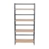 Dakota - Contemporary Bookcase - Black / Natural - Image 5