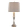Ashland - Contemporary Table Lamp (Set of 2) - Nickel / Light Gray - Image 3