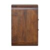 Curve 2 Drawer Nightstand - Brown - Image 10