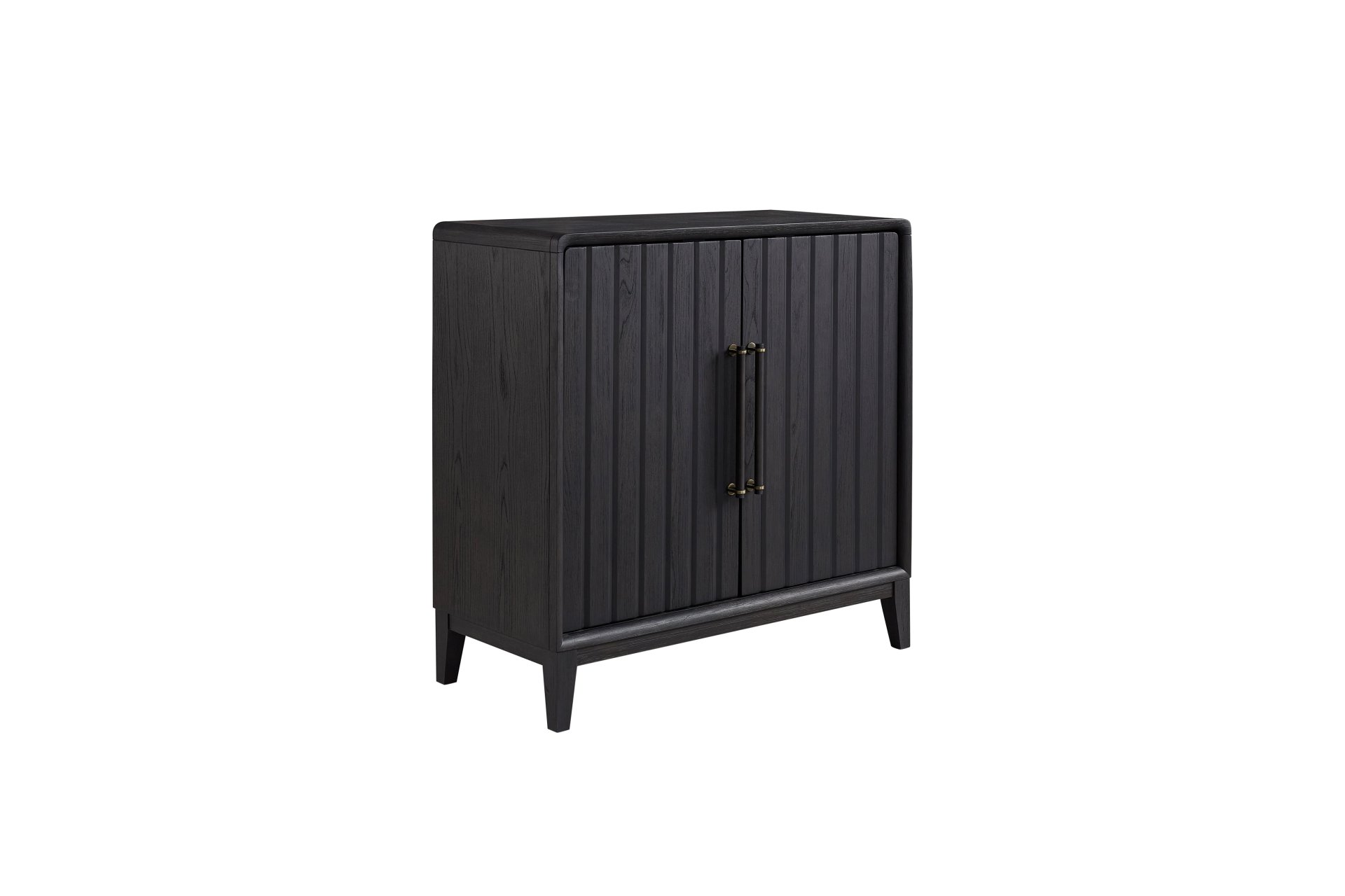 Ample Storage Bar Cabinet - Peppercorn - Image 2