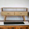 Curved Media Unit - Oak - Image 8