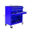 4 Drawers Multifunctional Tool Cart With Wheels - Blue - Image 8