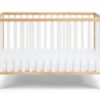 Deux - Remi 3 In 1 Convertible Island Crib - Natural / White - Image 8