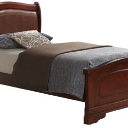 Twin Bed Traditional Charming - Cherry