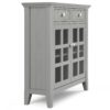 Acadian - Entryway Storage Cabinet - Fog Gray - Image 4