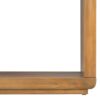 Console Table With Curved Corners And U Base Design - Natural Wood Veneer - Brown - Image 10