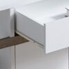 Modernize Kitchen Buffet Organizing Cabinet With 4 Shelves - White / Dark Taupe - Image 4