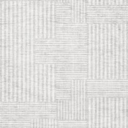 Macau - Non - Slip Accent Rug, Elegant Design - White / Gray