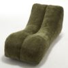 Creative Bean Bag Sofa Chair With High Quality Sponge Filling - Olive Green - Image 14