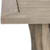Hermosa - Stylish Outdoor Acacia Wood Table - Teak Gray - Image 10