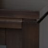 Cosmopolitan - TV Media Stand - Mahogany Brown - Image 7