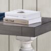 Sofa Tabe 30" Height Pedestal Table Leg Farmhouse Design Retro Design Living Room - Antique White / Sandstone - Image 6