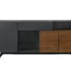 Destin- Ceramic Server - Walnut / Black - Image 6