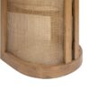 Lilith - Curved Upholstered Dining Chair, Stain Resistant High - White Pepper - Image 5