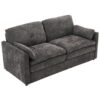Cozy Upholstered Loveseat Sofa Oversized Comfy Comfy Cloud Sofa Double Cushion Loveseat Sofa Plush Cushion Sofa Couch For Living Room - Gray - Image 13