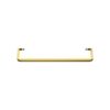 Wall Mounted Bathroom Sink With Towel Bar And Faucet - White / Gold - Image 12