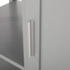 Contemporary Kitchen Cart With Wheels - Gray - Image 13