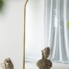 Full Length Mirror, Arched Mirror Hanging Or Leaning Against Wall, LargeMirror For Living Room - Gold - Image 5