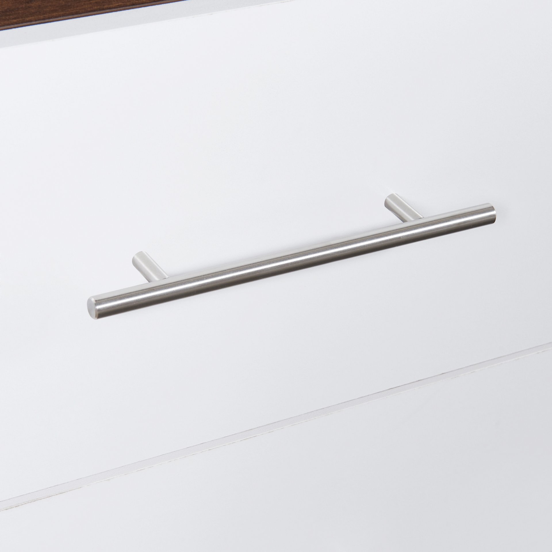 Twin Size Murphy Wall Bed With Cabinet - White - Image 15