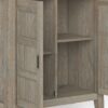 Burlington - Low Storage Cabinet - Distressed Gray - Image 6