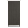 Amherst - Transitional 5 Shelf Bookcase - Brown - Image 4