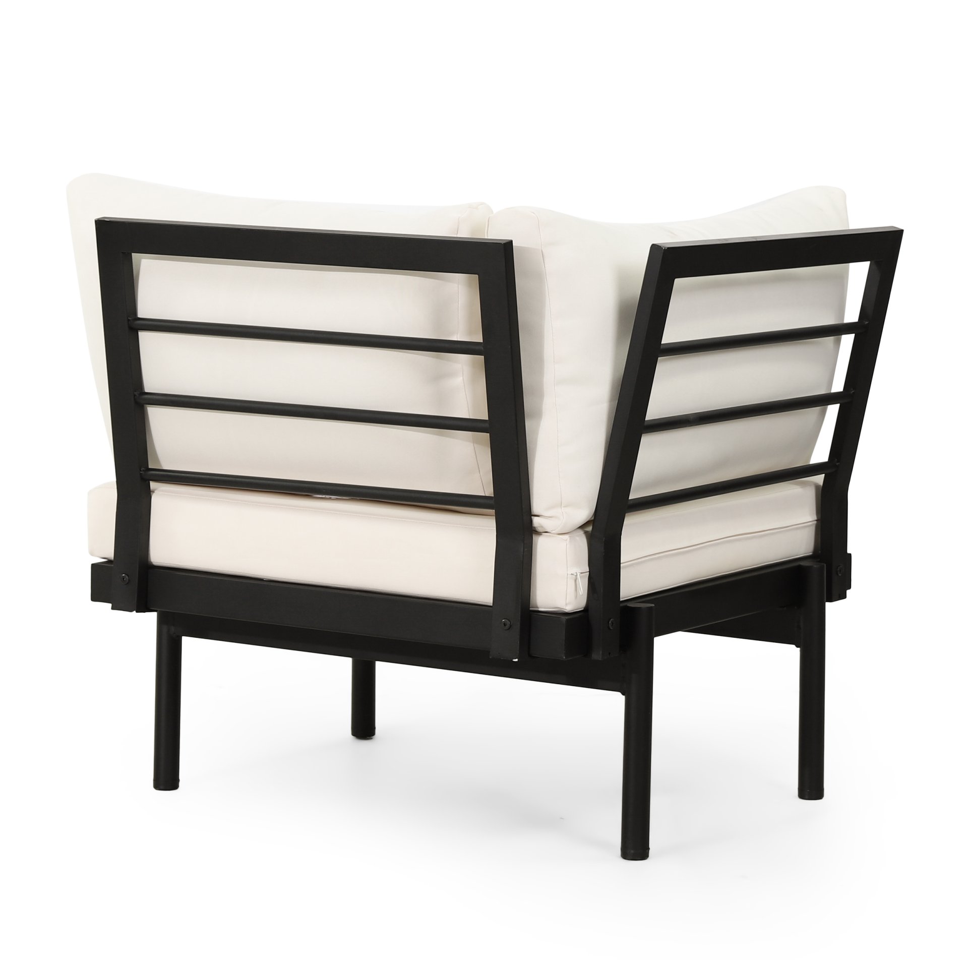 Theo - Sofa Corner, Coffee Table - Cream - Image 9