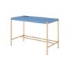 Midriaks - Writing Desk With USB - Gold / Navy Blue - Image 2