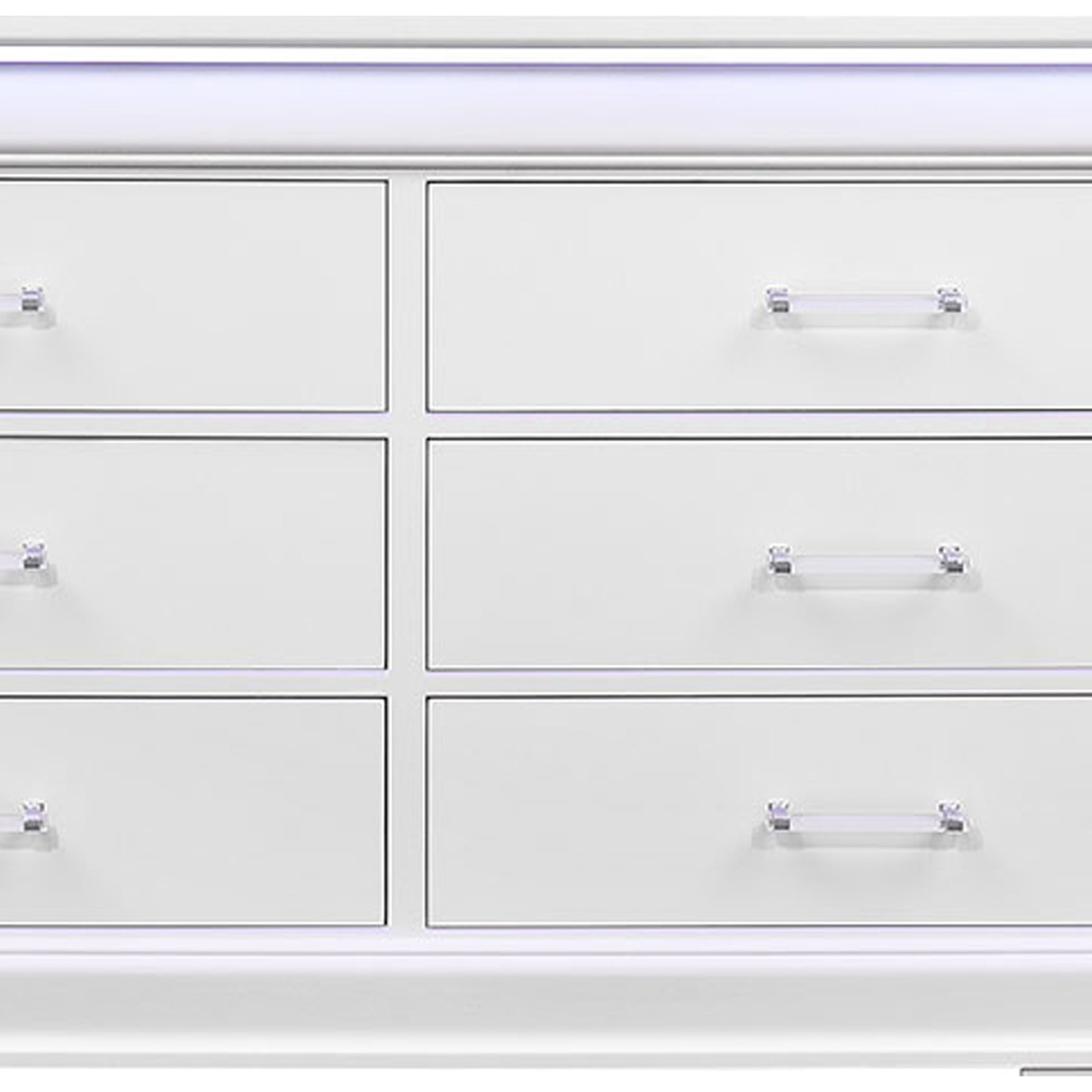 Charlston - Dresser With LED - White - Image 5