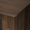 Bedford - Medium Storage Cabinet - Rustic Natural Aged Brown - Image 4