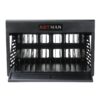16 Bay Charging Cabinet For Laptop book, Locking Charging Station - Black - Image 13