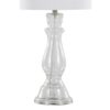 Bishop - Contemporary Table Lamp (Set of 2) - Clear / Nickel / White - Image 4